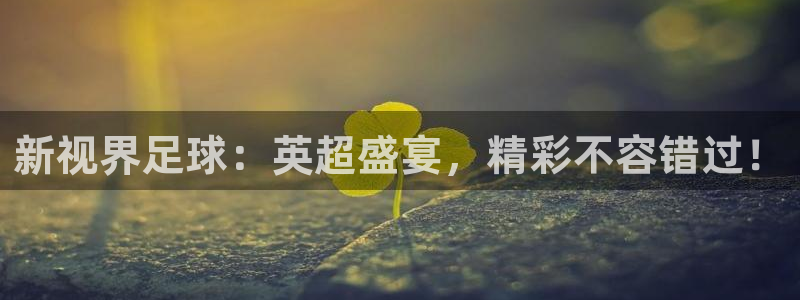 新视界足球：英超盛宴，精彩不容错过！