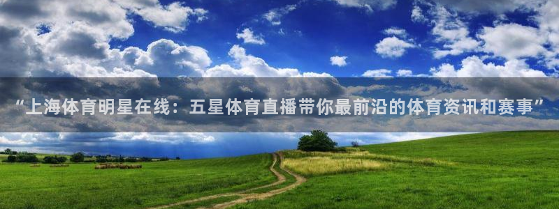 “上海体育明星在线：五星体育直播带你最前沿的体育资讯和赛事”